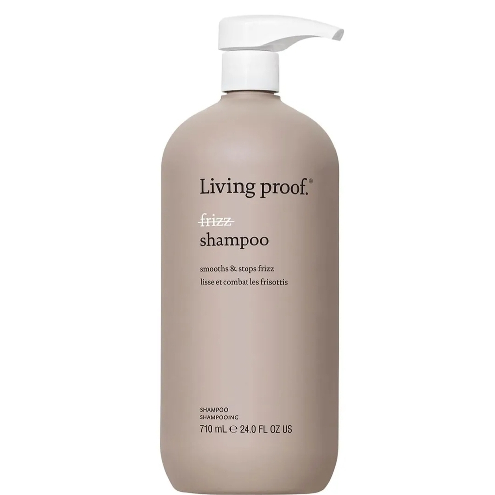 Living Proof Frizz Shampoo - Taupe Bottle with White Pump